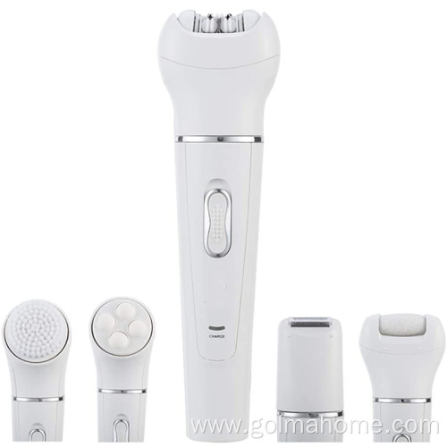 Electric Epilator Rechargeable Lady Shaver Bikini 5in1 Hair